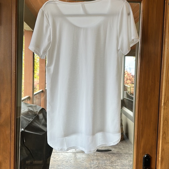 Lularoe white shirt - Picture 2 of 4
